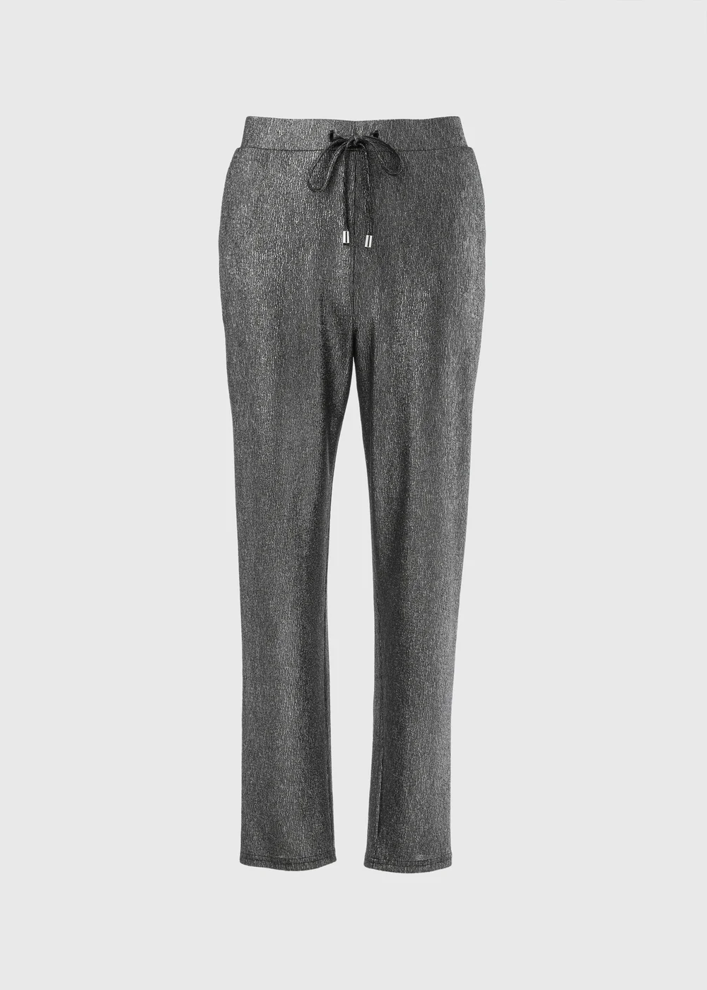 Silver Sparkle Harem Trousers - 8 Image 4