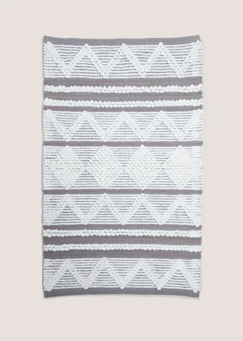 Grey Cabana Bathmat Image 1