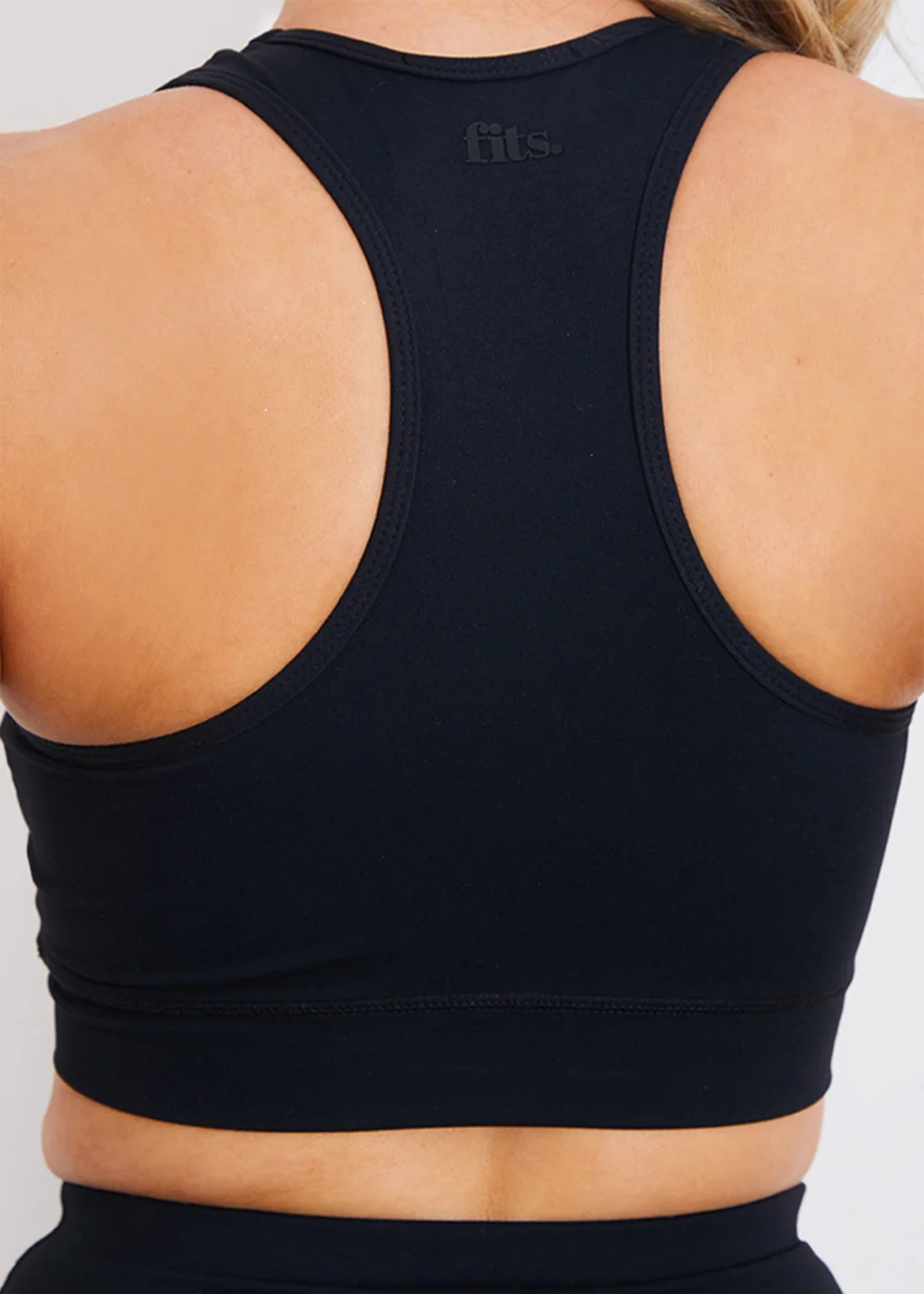 In The Style Black Cross Over Sports Bra - Size 8 Image 5