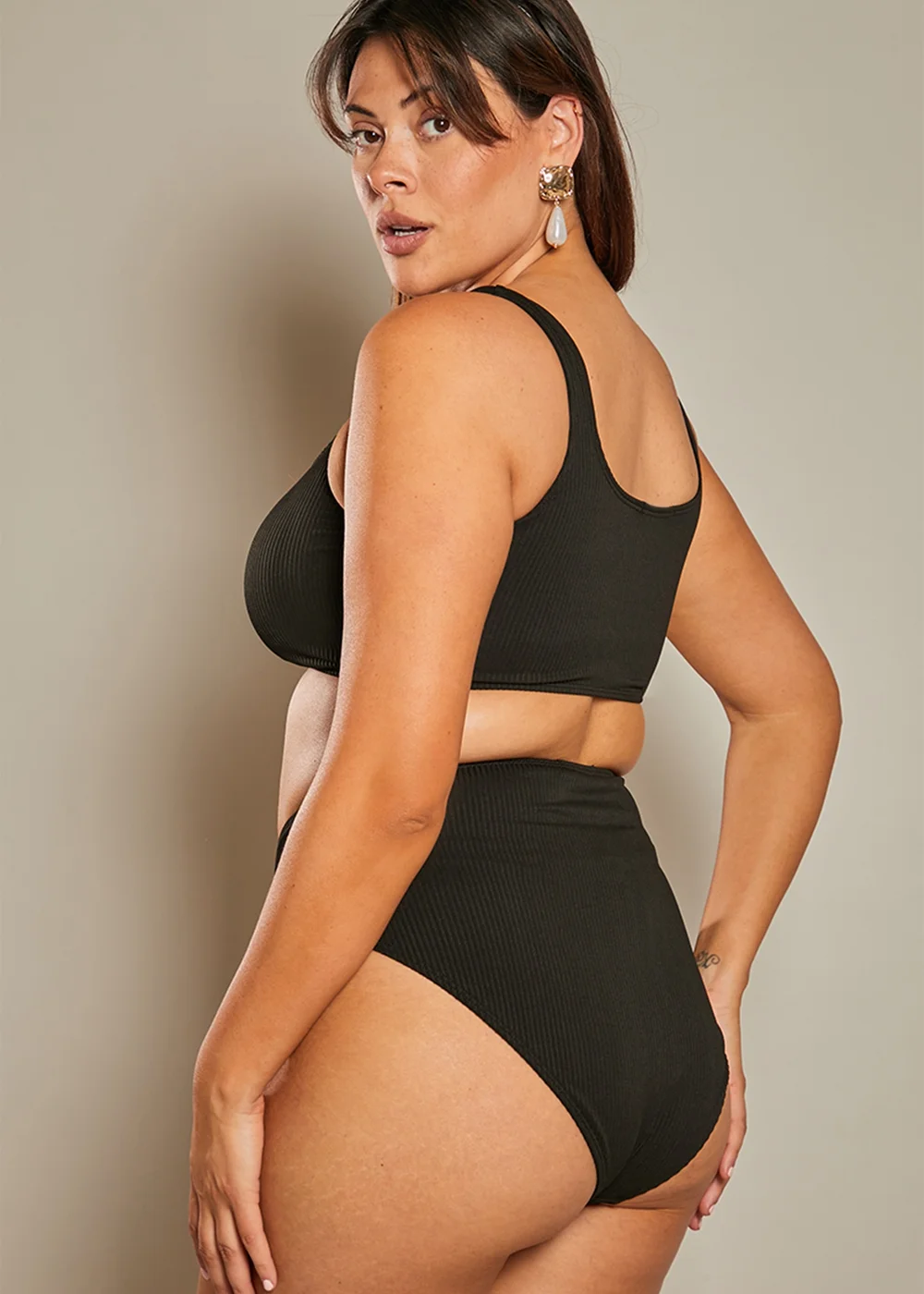 In The Style Black Halter Neck Bikini Top - 8 Image 8