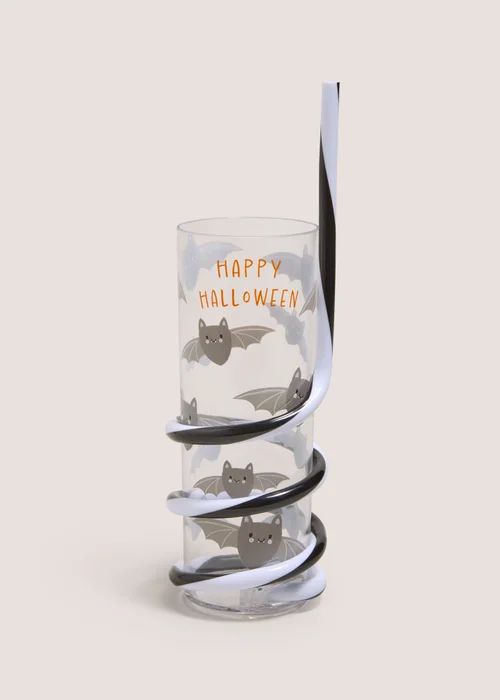 Halloween Bat Straw Cup Image 1