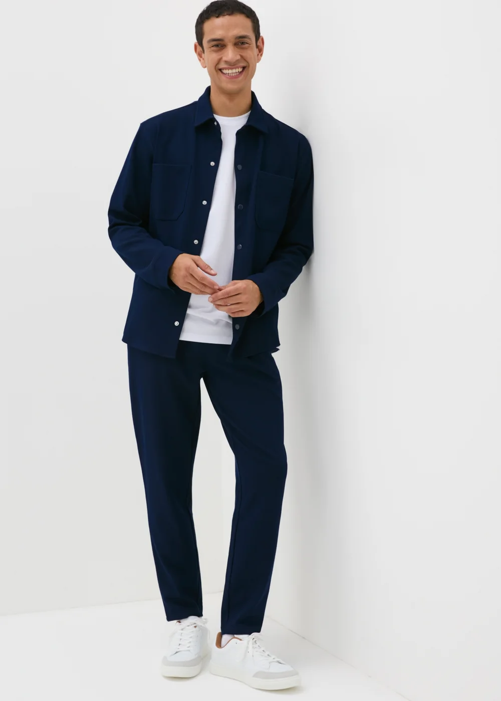 Navy Smart Shacket - S Image 3