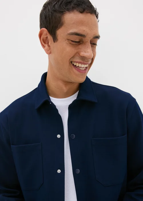 Navy Smart Shacket - S Image 2