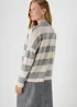 Grey Stripe Soft Touch Jumper - S Image 2