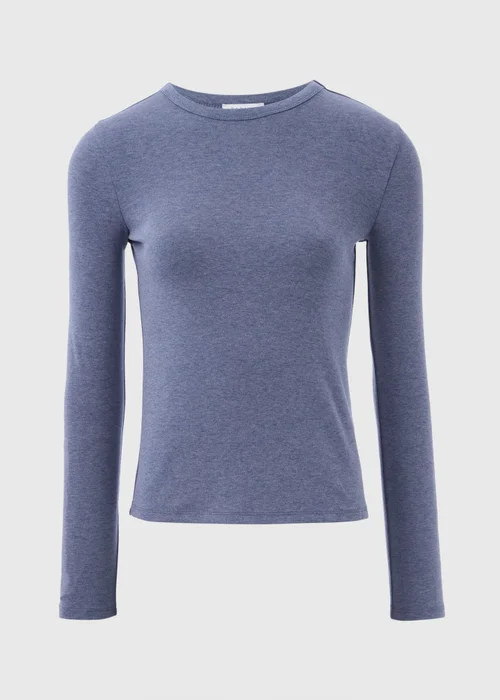 Blue Long Sleeve Top - 8 Image 4