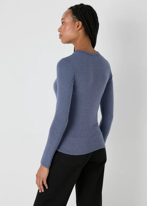 Blue Long Sleeve Top - 8 Image 2