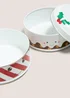 Christmas Stacking Cake Tins Image 2
