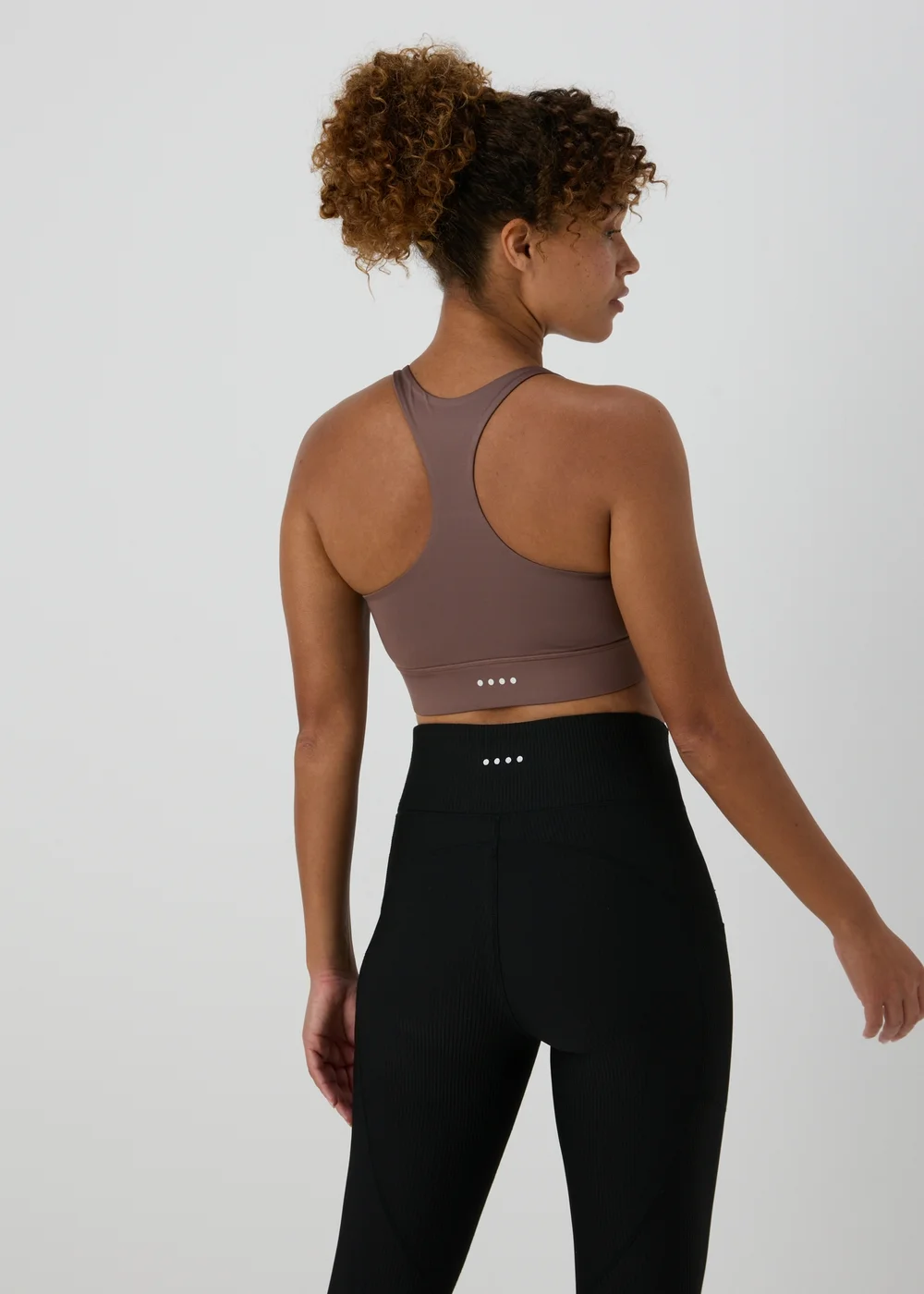 Souluxe Brown Crop Top - Small Image 2