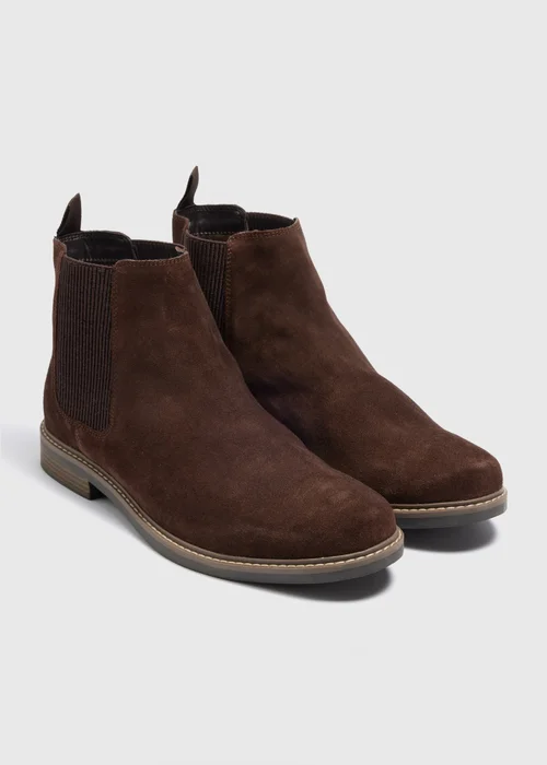 Brown Suede Chelsea Boots - 7 Image 1