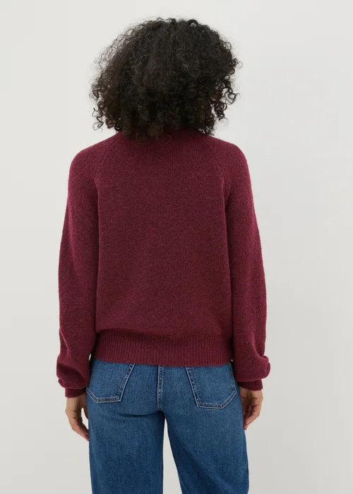 Burgundy Sequin Jumper - XS Image 2
