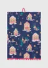 Gingerbread House Tea Towel Image 1