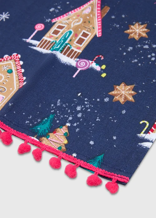 Gingerbread House Tea Towel Image 2