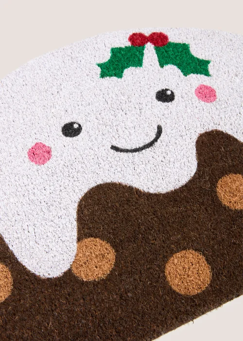 Christmas Pudding Doormat Image 2