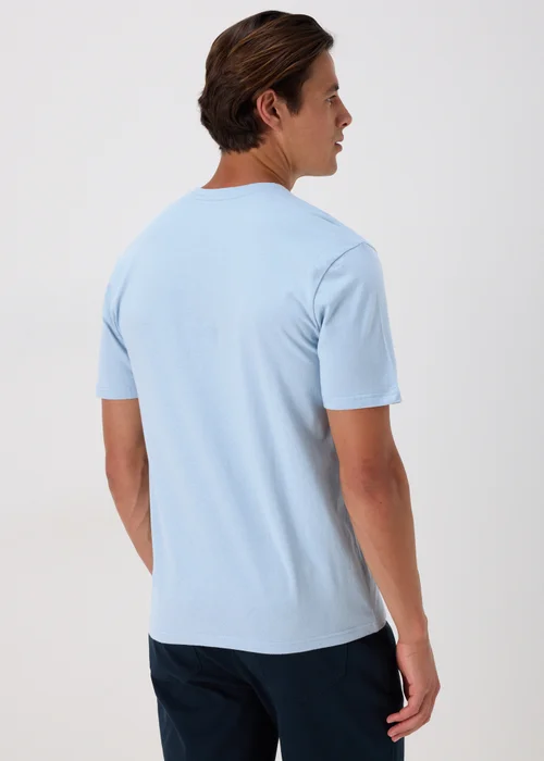 Light Blue Essential V-Neck T-Shirt - XS Image 2