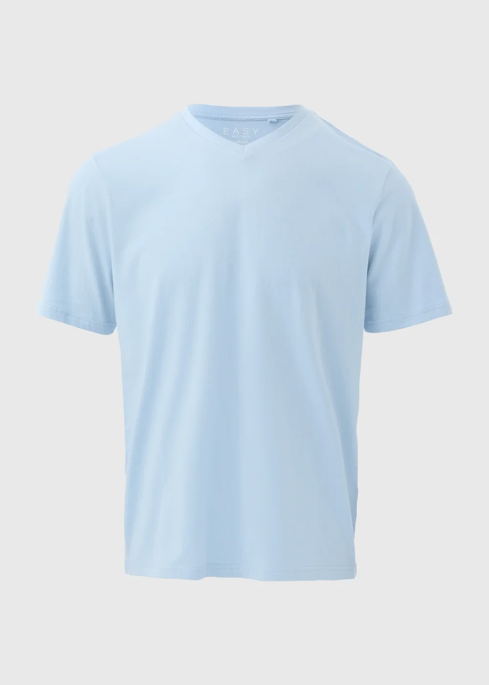 Light Blue Essential V-Neck T-Shirt - XS Image 5
