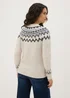 Cream Fairisle Jumper - XS Image 2