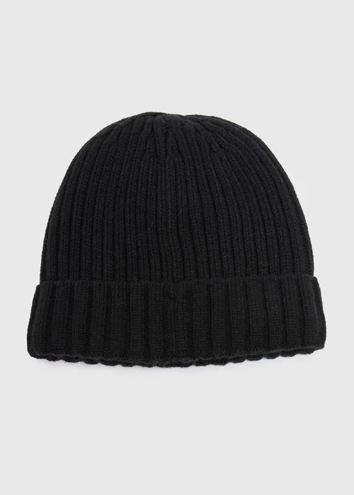 Heathholders Black Thermal Beanie - One Size Image 1