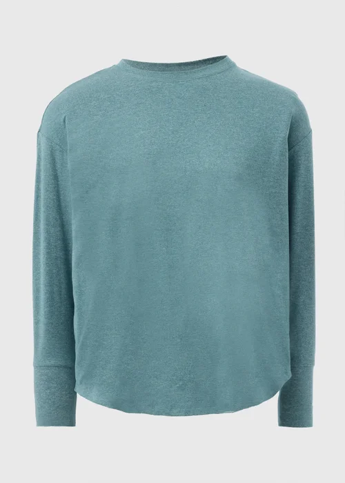 Souluxe Teal Long Sleeved T-Shirt - S Image 4