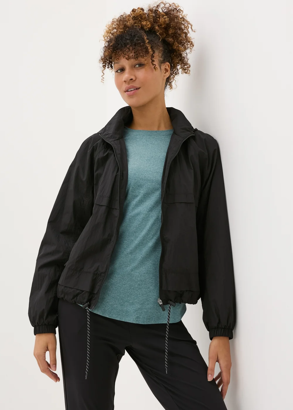 Souluxe Teal Long Sleeved T-Shirt - S Image 3