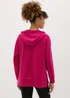 Souluxe Pink Longline Hoodie - Small Image 2