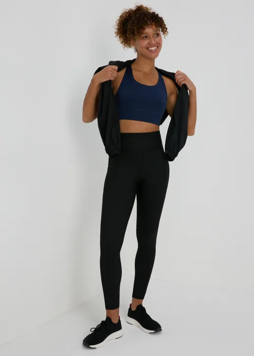 Souluxe Navy Crop Top - Small Image 4