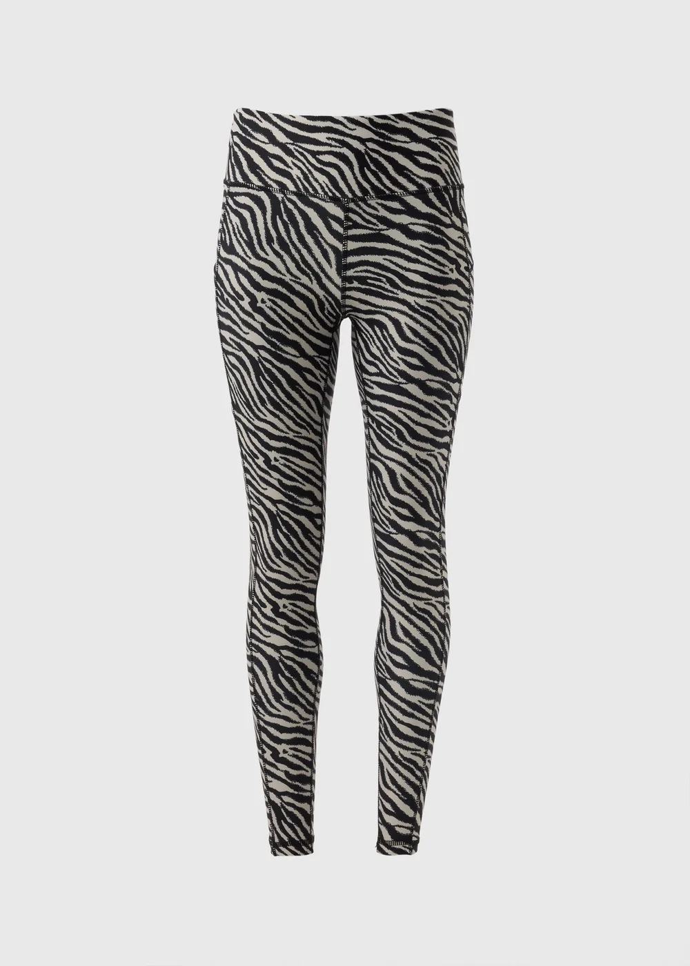 Souluxe Zebra Print Leggings - 8 Image 3