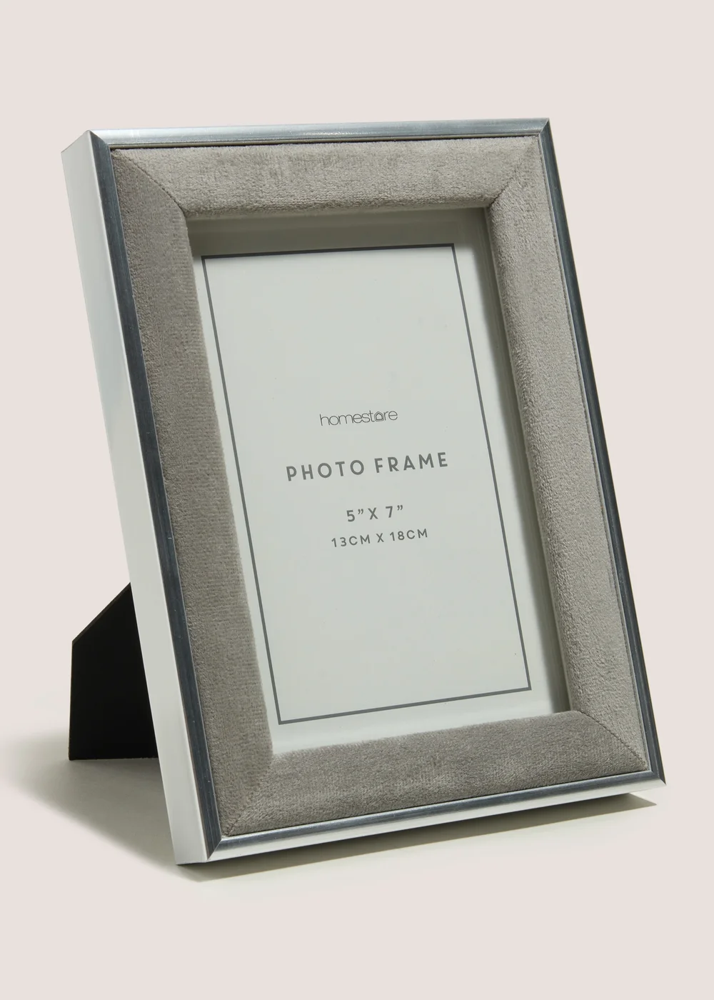 Grey Velvet Frame Image 1