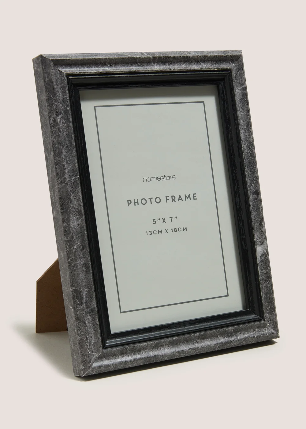 Black Marble Effect Photo Frame Image 1