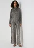 Et Vous Silver Sequin High Neck Blouse - 8 Image 3