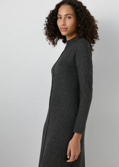 Et Vous Grey Midi Dress - 8 Image 3
