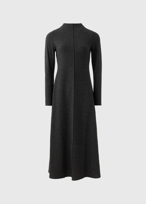 Et Vous Grey Midi Dress - 8 Image 4