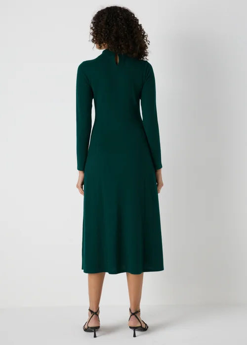 Et Vous Green Seam Front Flare Midi Dress - 8 Image 2