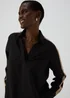 Et Vous Black Side Stripe Blouse - 8 Image 3
