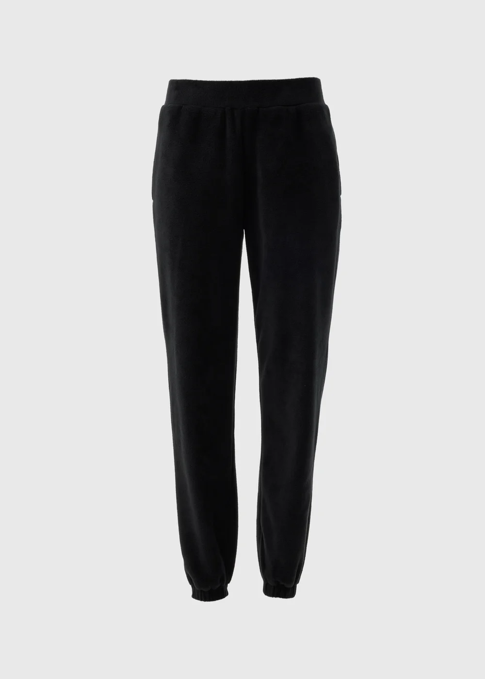 Black Fleece Jogging Bottoms - S Image 3