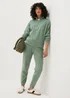 Khaki Fleece Jogging Bottoms - Small Image 1