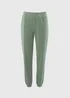 Khaki Fleece Jogging Bottoms - Small Image 4