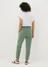 Khaki Fleece Jogging Bottoms - Small Image 2