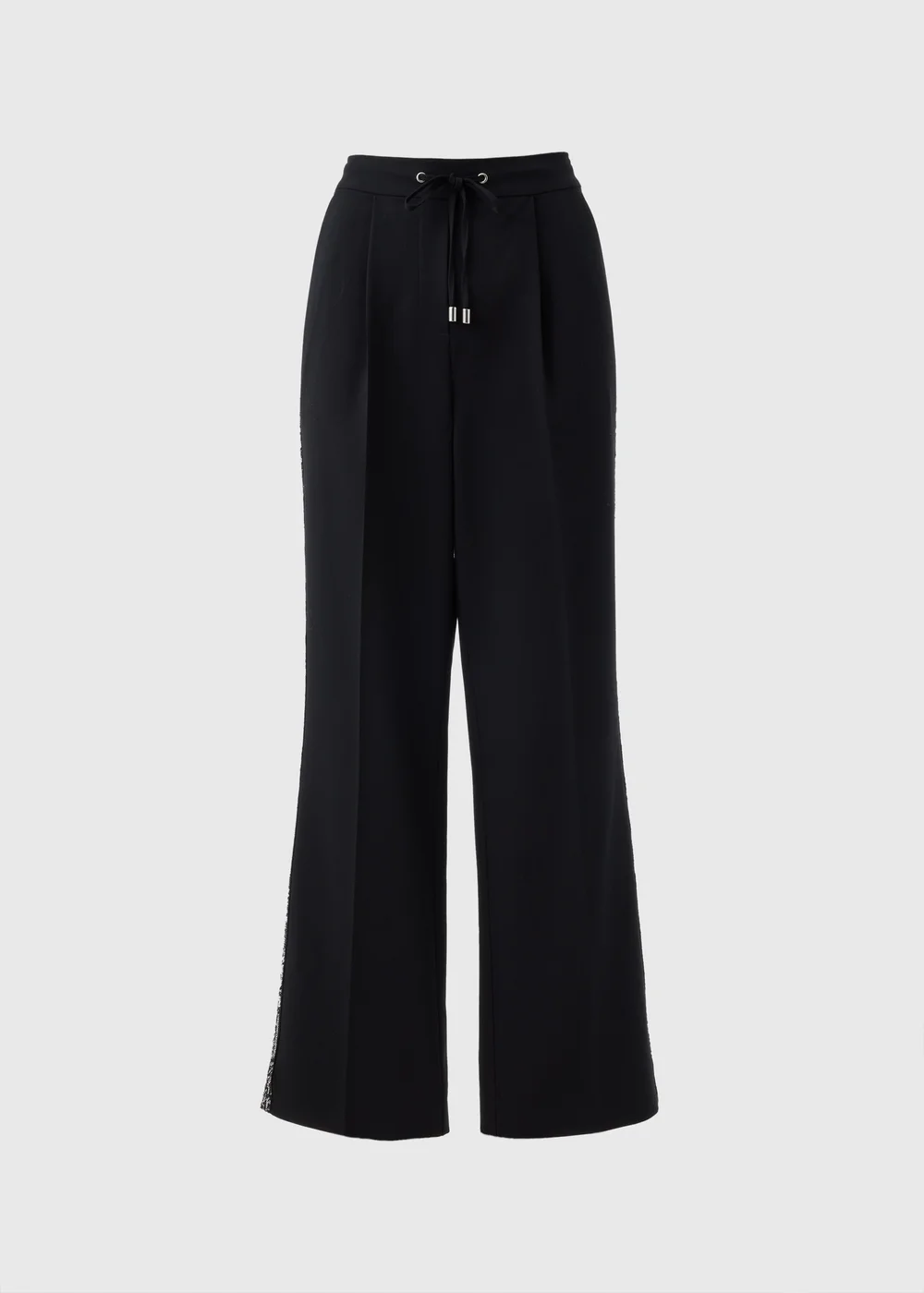 Et Vous Black Sequin Side Stripe Trousers - 8 Image 4