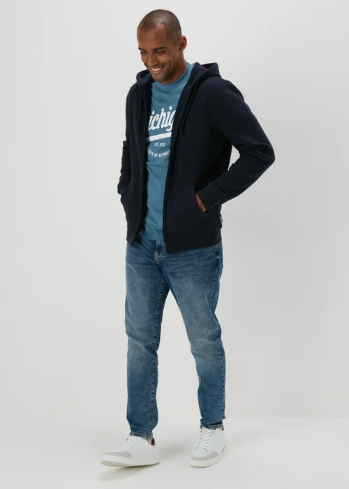 Blue Michigan T-Shirt - S Image 4