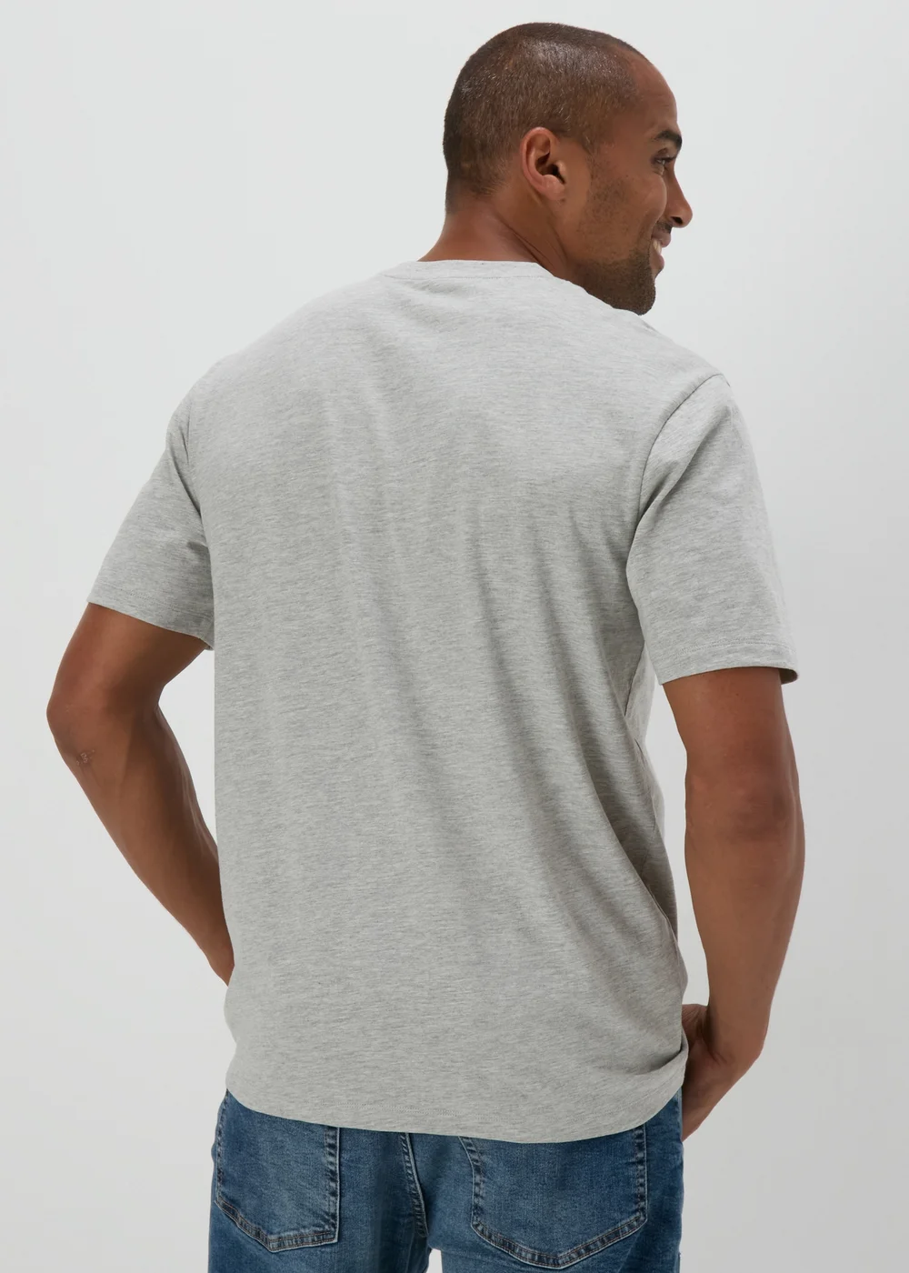 Grey Brooklyn T-Shirt - S Image 2