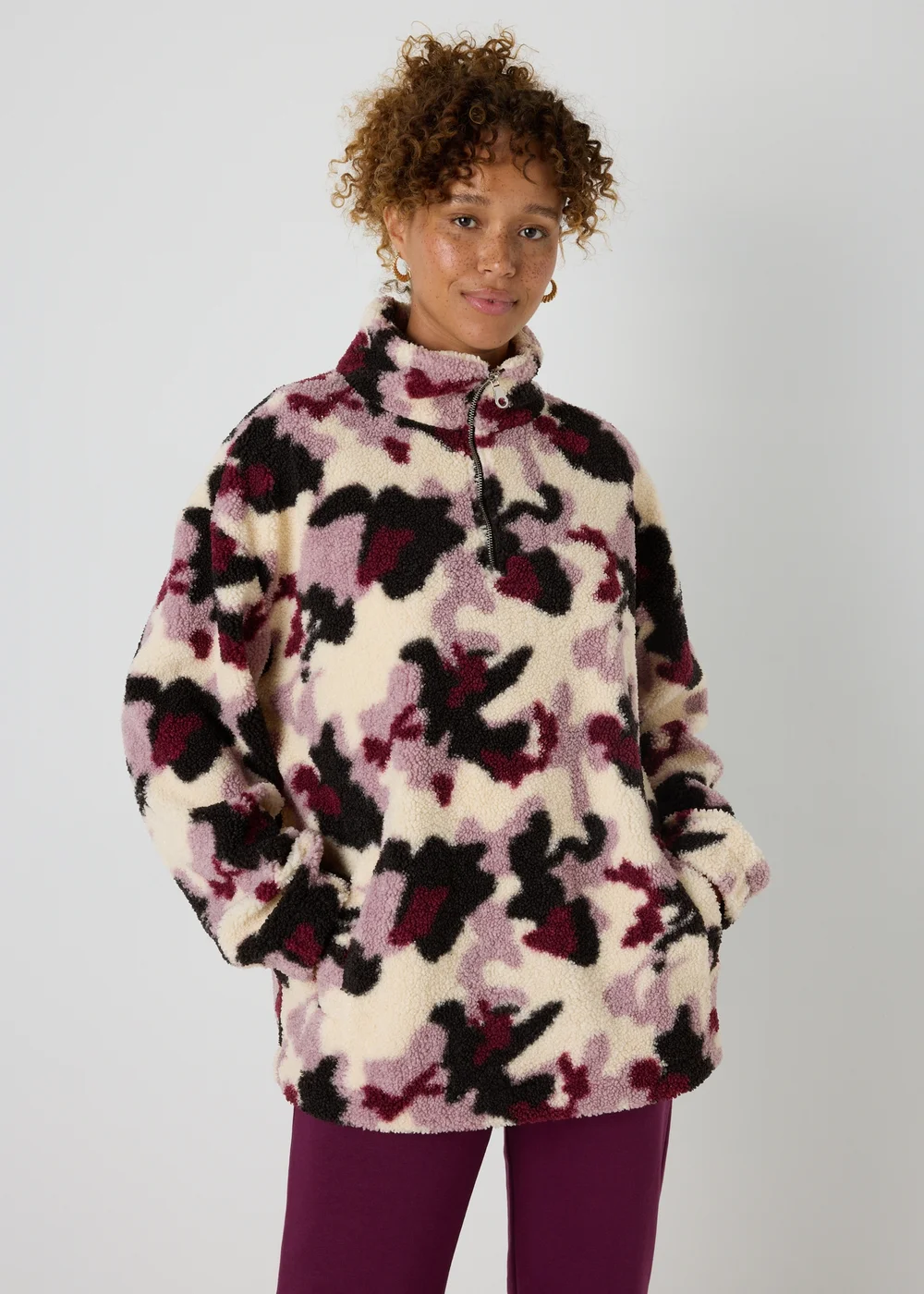 Multicolour Marker Borg Half Zip Fleece - S Image 1