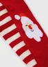 2 Pack Girls Red Santa Tights (2-11yrs) - Age 2 - 3 Years Image 2