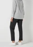 Et Vous Grey Ponte Straight Trousers - Size 8 Image 2