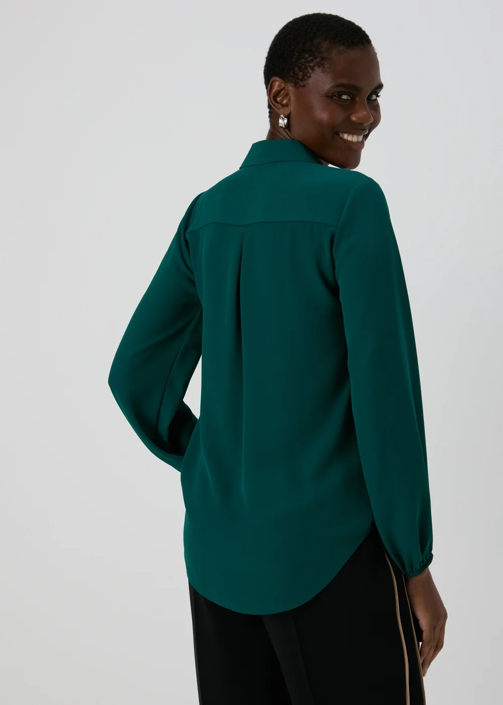 Et Vous Green Zip Blouse - 8 Image 2