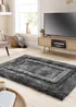Origins Charcoal Frame Rug (120X170) - 120 x 170 Image 5