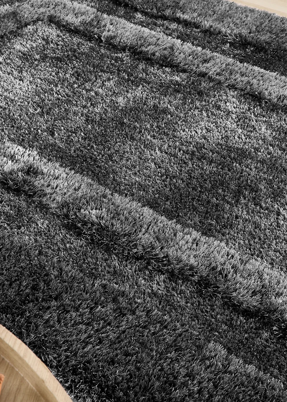 Origins Charcoal Frame Rug (120X170) - 120 x 170 Image 4