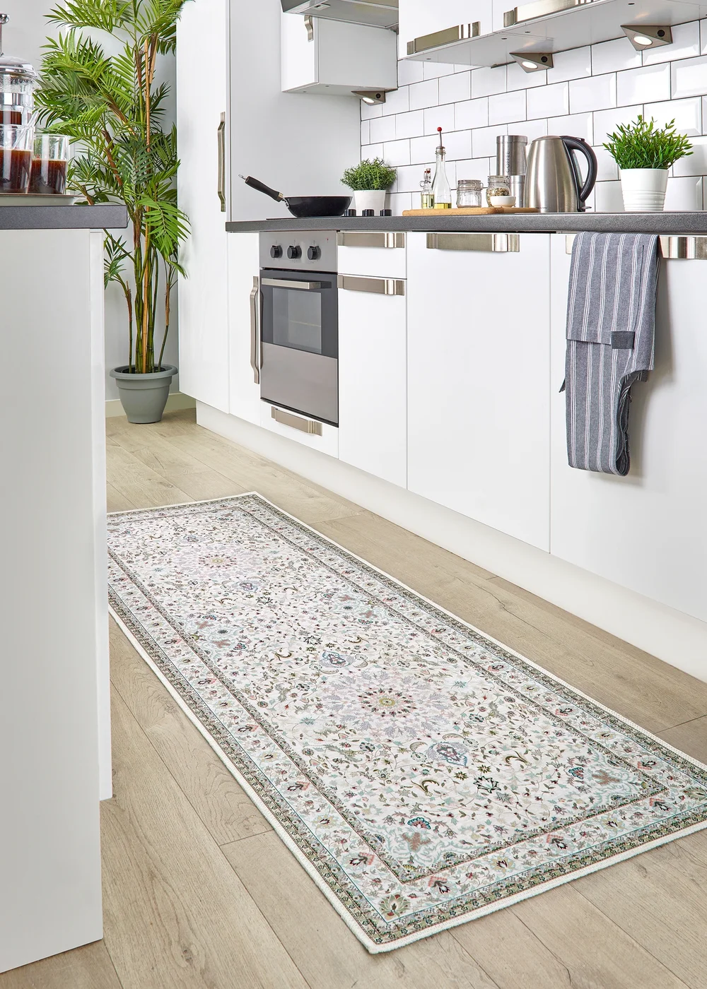 Origins Natural Washable Windsor Runner - 80 x 150 Image 1