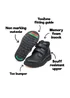 ToeZone Boys Black Felix Easy Fastening School Boot (Younger 8- Older 3) - Size 12 Infants Image 5