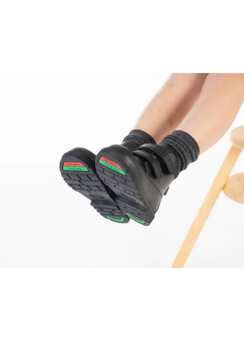 ToeZone Boys Black Felix Easy Fastening School Boot (Younger 8- Older 3) - Size 12 Infants Image 4