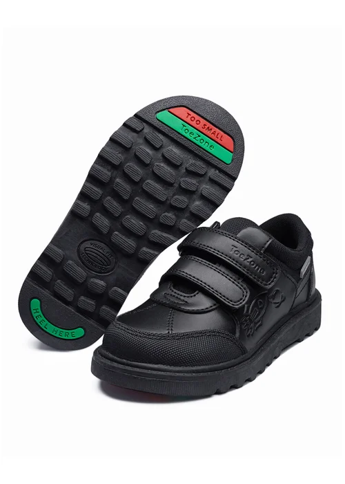 ToeZone Boys Black Cade Space Novelty Shoe (Younger 8-Older 3) - Size 12 Infants Image 1